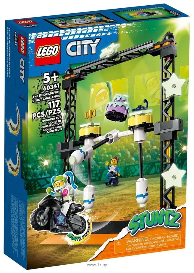 Фотографии LEGO City Stuntz 60341 Трюковое испытание «Нокдаун»