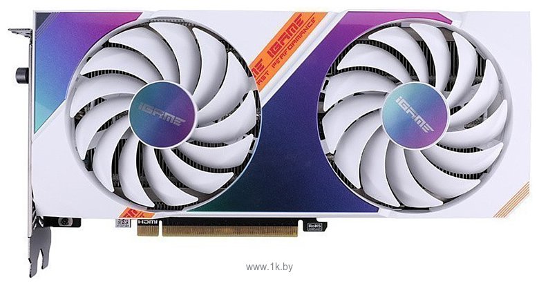 Фотографии Colorful iGame GeForce RTX 3050 Ultra W Duo OC 8G-V
