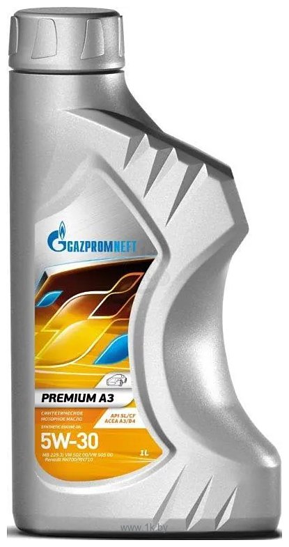 Фотографии Gazpromneft Premium A3 5W-30 SL/CF 1л