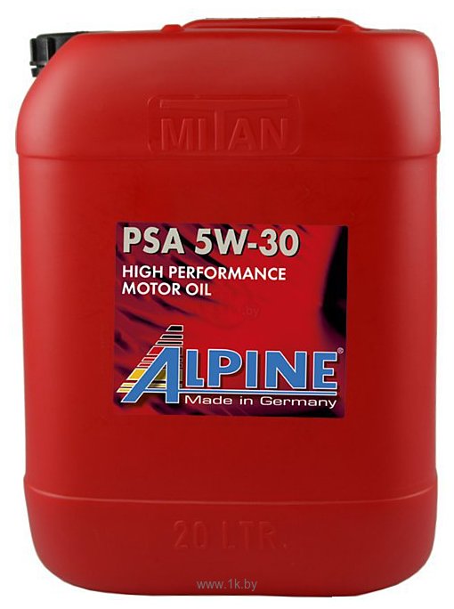 Фотографии Alpine PSA 5W-30 20л