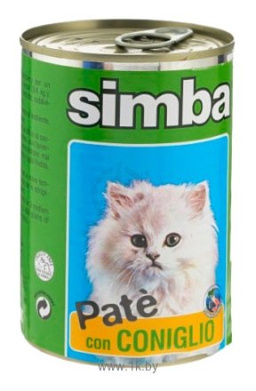 Фотографии Simba Паштет для кошек Кролик (0.4 кг) 1 шт.