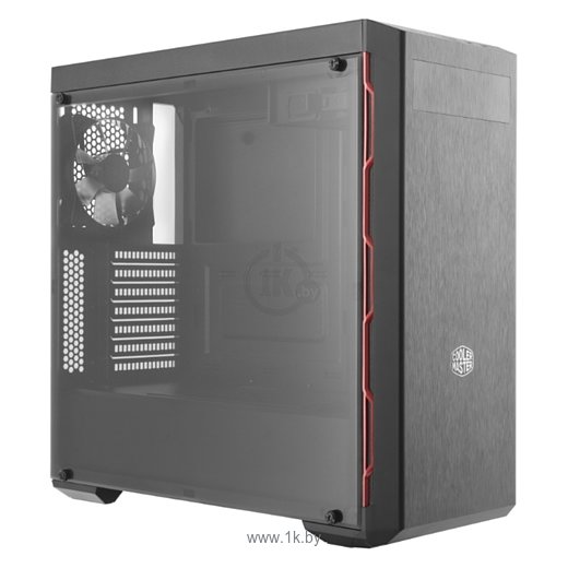 Фотографии Cooler Master MasterBox MB600L (B600L-KA5N-S00) w/o PSU Black/red