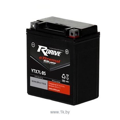 Фотографии RDrive eXtremal Silver YTX7L-BS (6Ah)