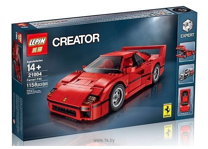 Фотографии Lepin Creator 21004 Ferrari F40 аналог Lego 10248