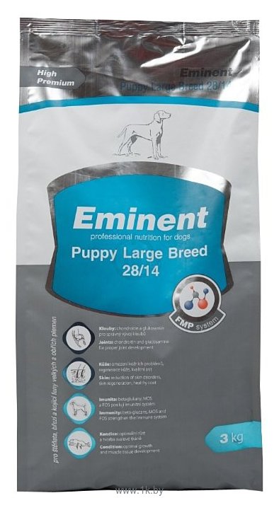 Фотографии Eminent (3 кг) Puppy Large Breed 28/14 для щенков, беременных и кормящих собак крупных пород