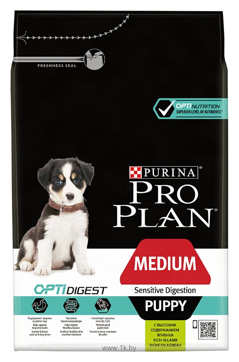 Фотографии Purina Pro Plan (3 кг) Medium Puppy сanine Sensitive Digestion Lamb with Rice dry