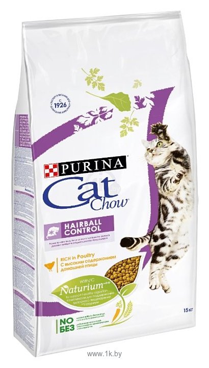 Фотографии CAT CHOW Hairball Control (15 кг)