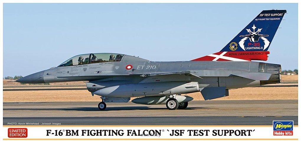 Фотографии Hasegawa Истребитель F-16BM Fighting Falcon Test Support