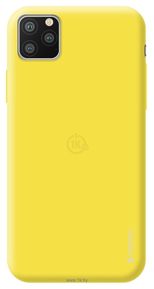 Фотографии Deppa Gel Color Case для Apple iPhone 11 Pro Max (желтый)