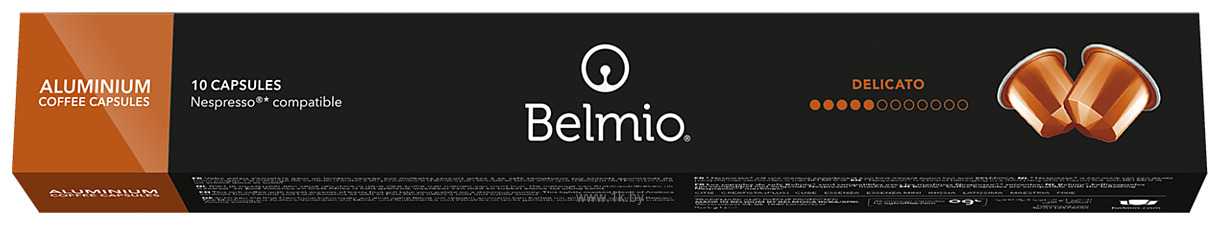 Фотографии Belmio Delicato 5 в капсулах 10 шт