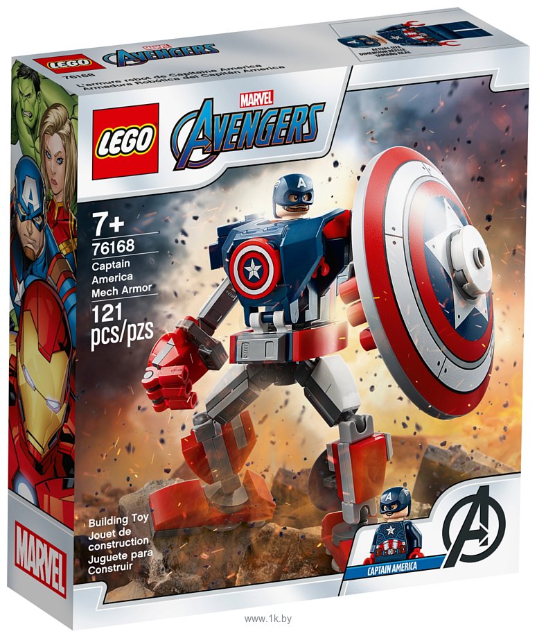 Фотографии LEGO Marvel Super Heroes 76168 Капитан Америка: Робот