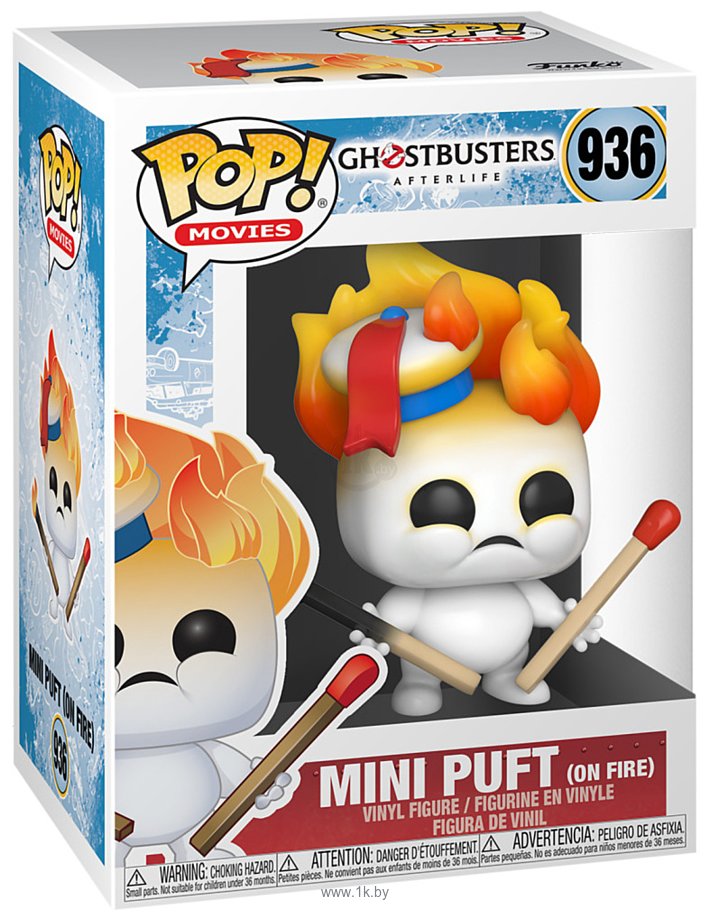 Фотографии Funko POP! Movies. Ghostbusters Afterlife Mini Puft (On Fire) 48492