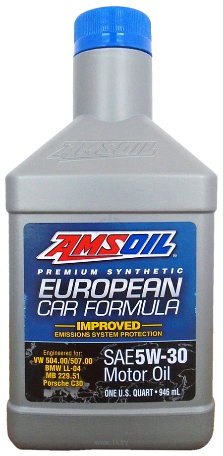 Фотографии Amsoil European Car Formula 5W-30 0.946 л