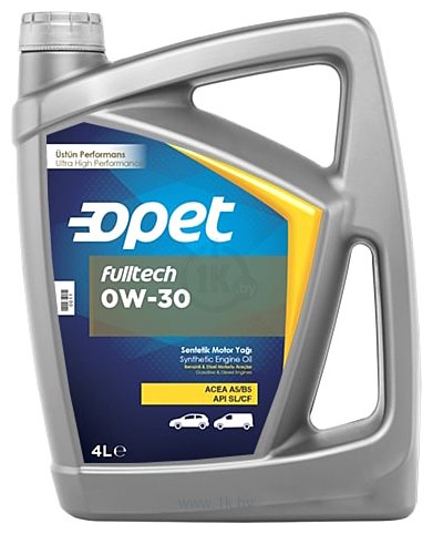 Фотографии Opet Fulltech 0W30 4л