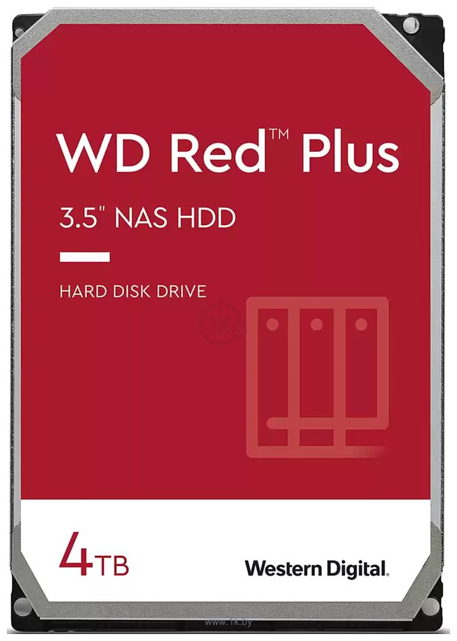 Фотографии Western Digital Red Plus 4TB WD40EFPX