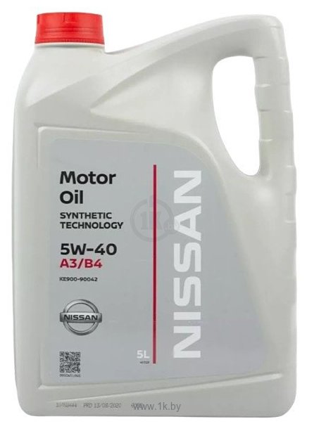 Фотографии Nissan 5W-40 A3/B4 5л