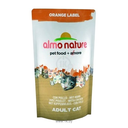 Фотографии Almo Nature (2 кг) Orange Label Adult Cat Chicken