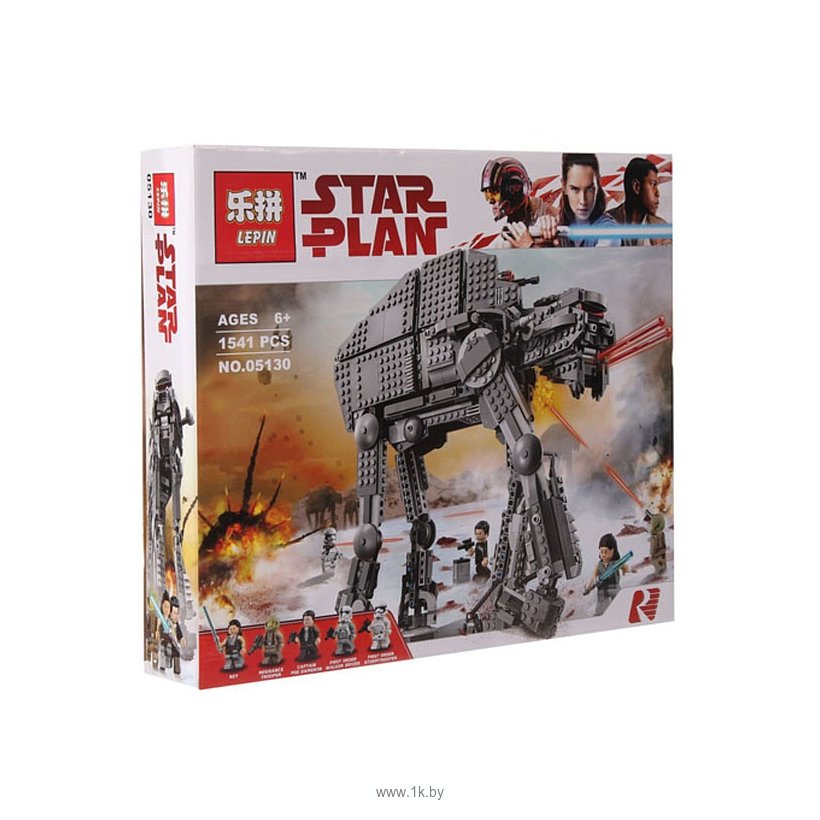 Фотографии Lepin Star Wars 05130 Штурмовой шагоход Первого Ордена