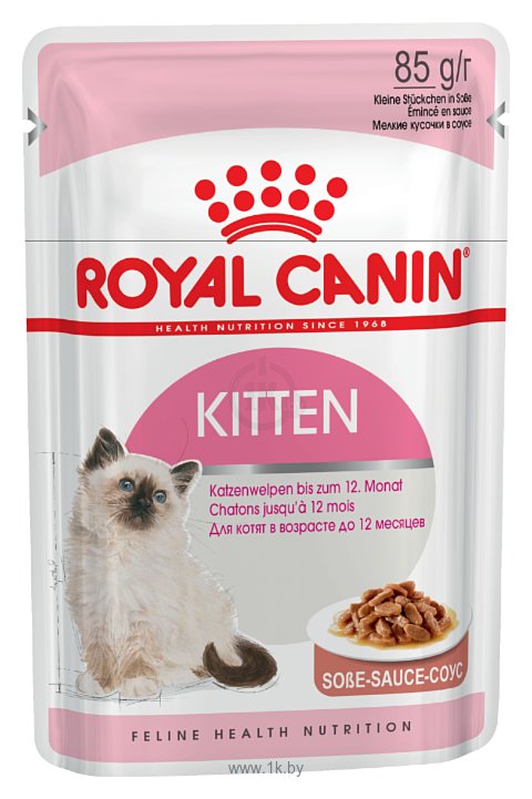 Фотографии Royal Canin (0.085 кг) 1 шт. Kitten Instinctive (в соусе)