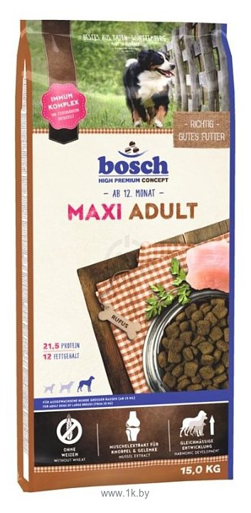Фотографии Bosch (15 кг) Adult Maxi