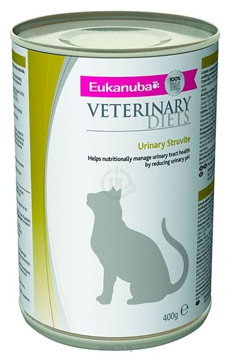 Фотографии Eukanuba Veterinary Diets Urinary Struvite for Cats Can (0.4 кг) 1 шт.