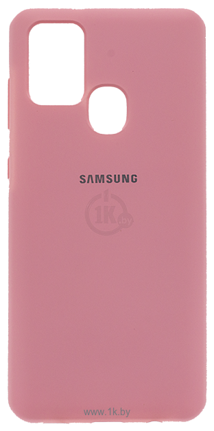 Фотографии EXPERTS Original Tpu для Samsung Galaxy A21s с LOGO (розовый)