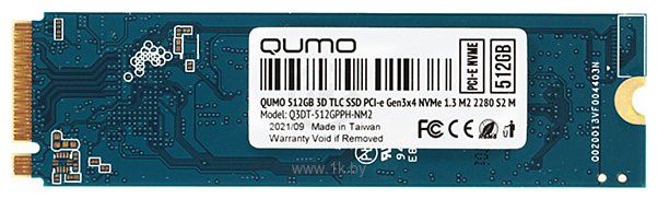 Фотографии QUMO Novation 3D TLC 512GB Q3DT-512GPPH-NM2