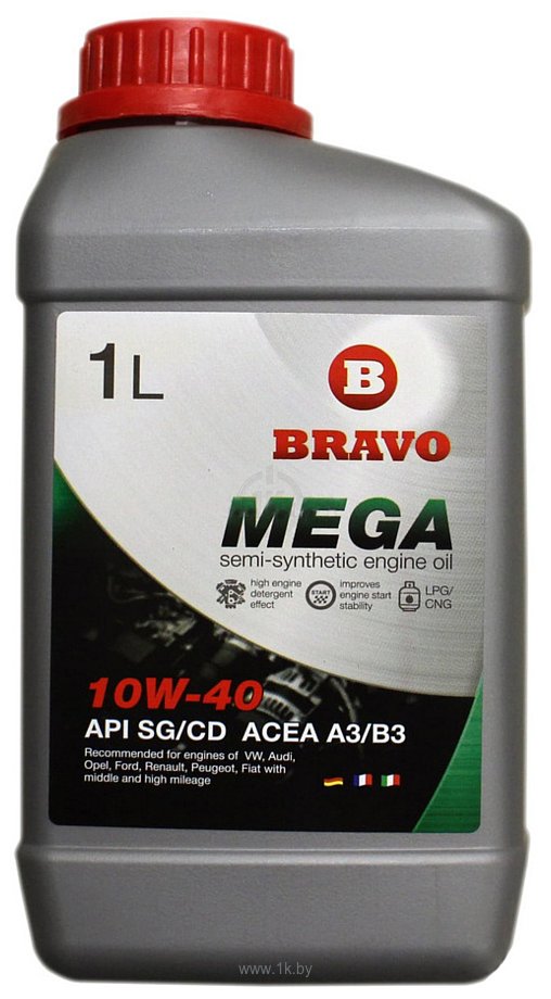 Фотографии Bravo Mega 10W-40 1л