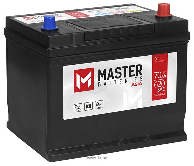 Фотографии Master Batteries Asia L+ (70Ah)