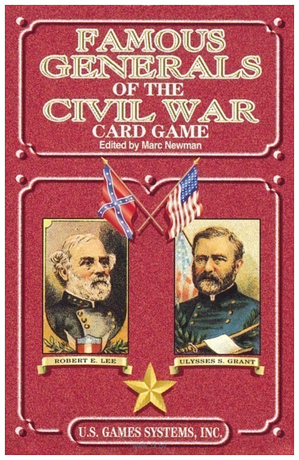 Фотографии US Games Systems Famous Generals of the Civil War Card Game FLC55