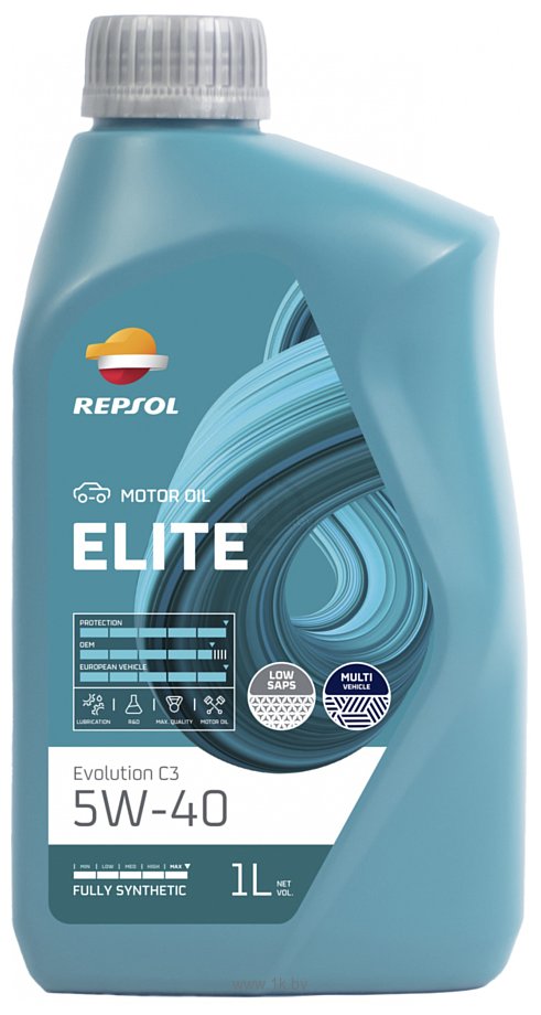 Фотографии Repsol Elite Evolution C3 5W-40 1л
