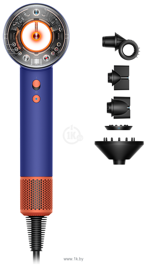 Фотографии Dyson HD16 515092-01 (синий/топаз)
