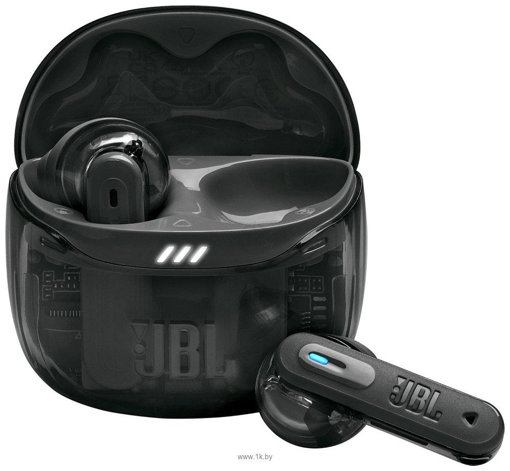 Фотографии JBL Tune Flex 2 Ghost (черный)