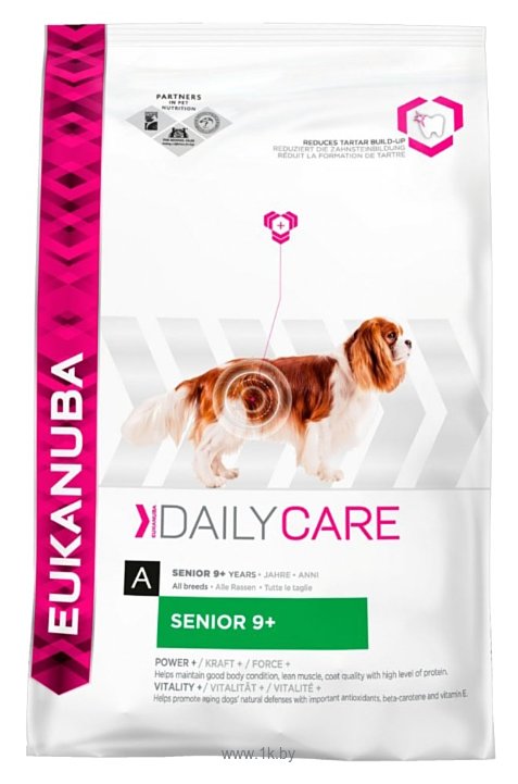 Фотографии Eukanuba Daily Care Adult Dry Dog Food For Senior 9+ Chicken (12.5 кг)