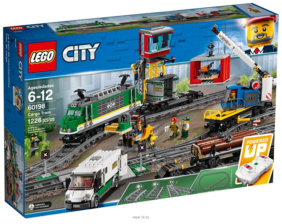 Фотографии LEGO City 60198 Грузовой поезд