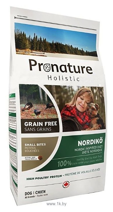 Фотографии ProNature (0.34 кг) Северная диета с индейкой и чечевицей для собак малых пород