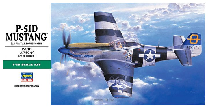 Фотографии Hasegawa Истребитель P-51D Mustang 1:48