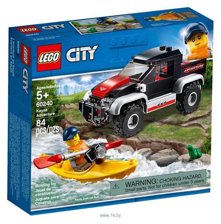 Фотографии LEGO City 60240 Сплав на байдарке