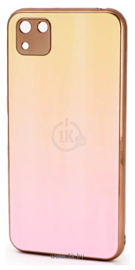 Фотографии Case Aurora для Huawei Y5p/Honor 9S (розовое золото)