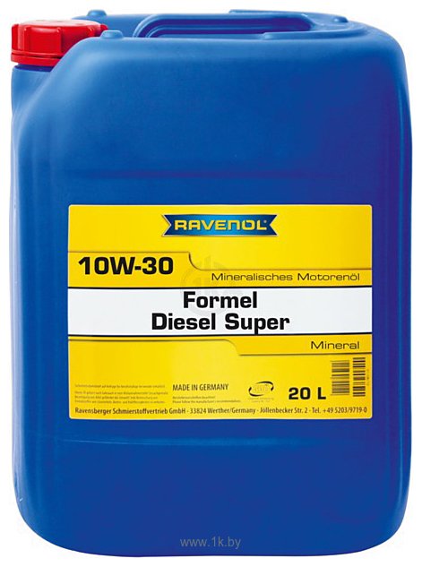 Фотографии Ravenol Formel Diesel Super SAE 10W-30 20л