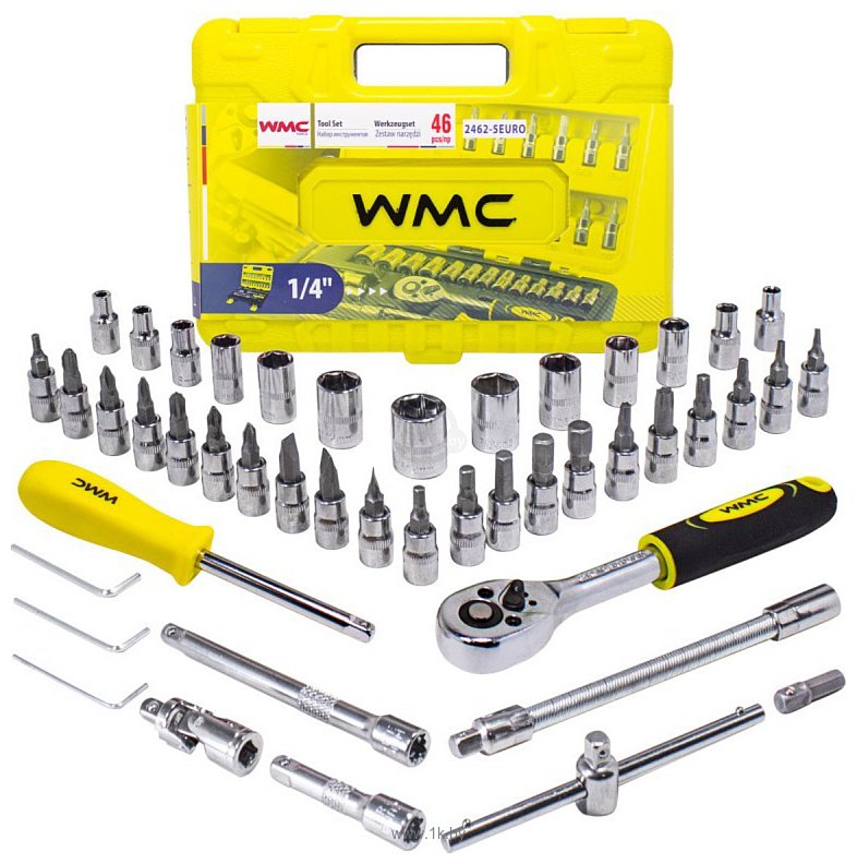 Фотографии WMC Tools WMC-2462-5 Euro 46 предметов