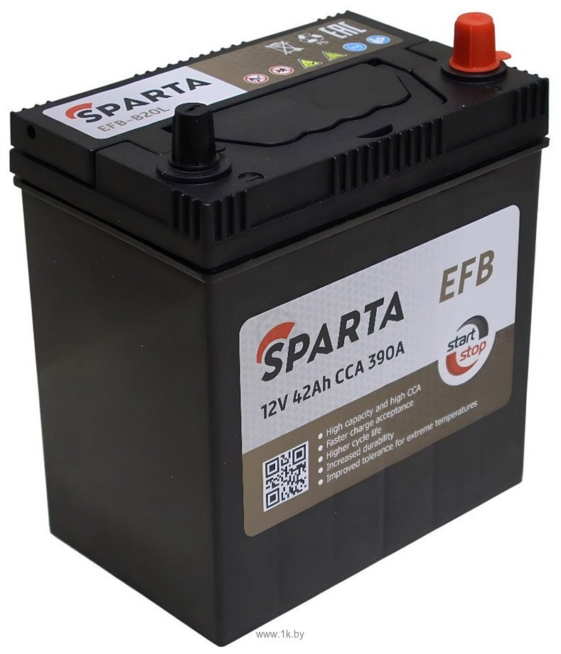 Фотографии Sparta Asia EFB R+ (42Ah)