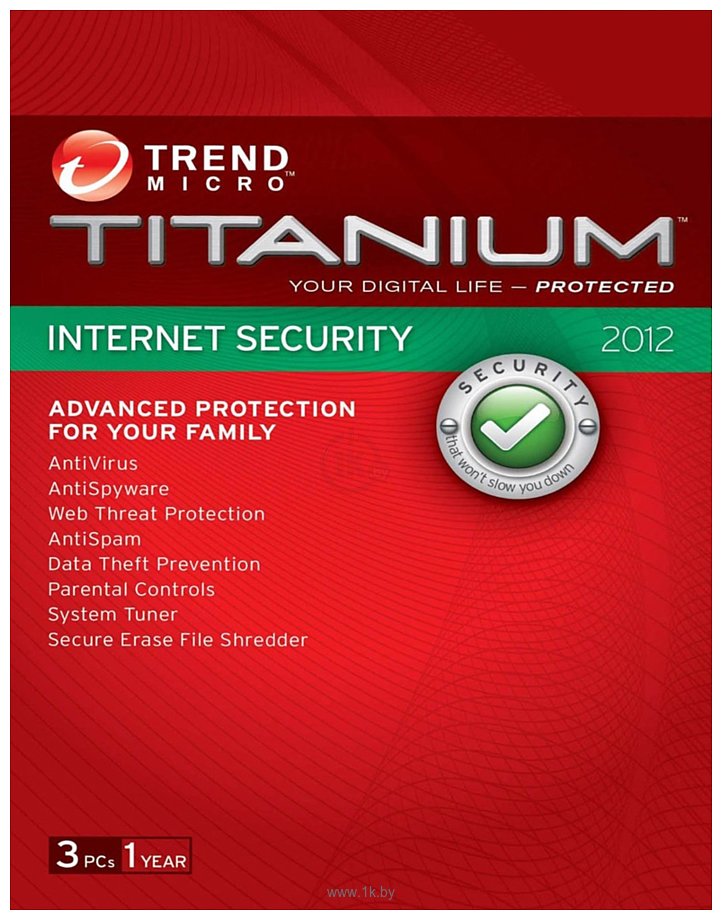 Фотографии Trend Micro Titanium Internet Security 2012 (3 ПК, 1 год)