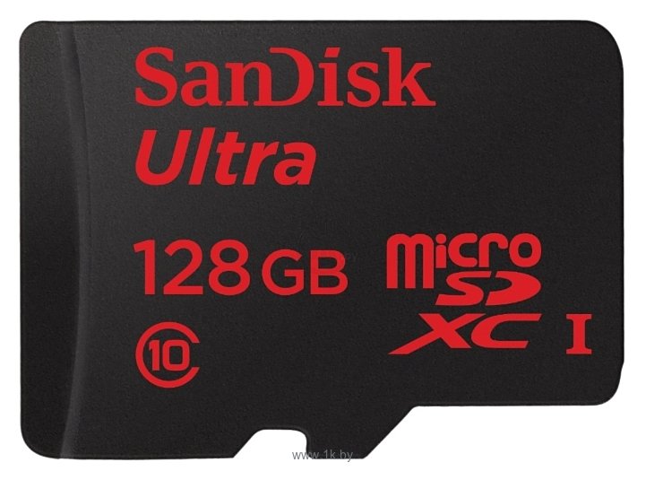 Фотографии Sandisk Ultra microSDXC Class 10 UHS-I 80MB/s 128GB + SD adapter