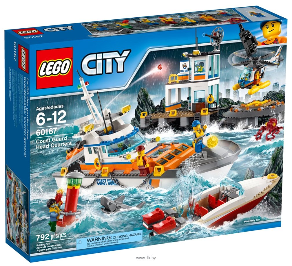 Фотографии LEGO City 60167 Штаб береговой охраны