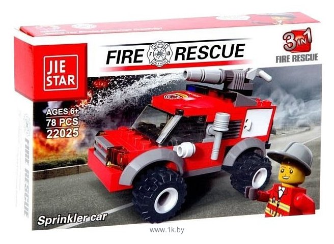 Фотографии Jie Star Fire Rescue 22025 Пожарная машина