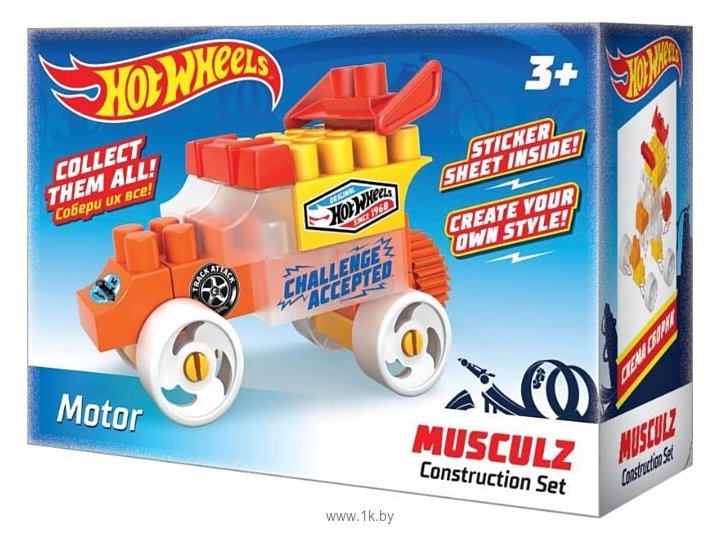 Фотографии Bauer Hot Wheels 712 Musculz G Motor