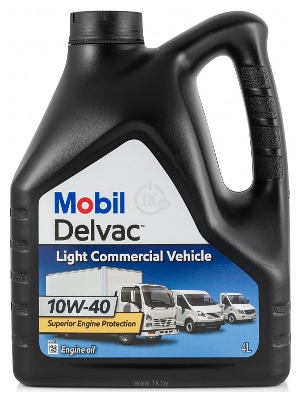 Фотографии Mobil Delvac Light Commercial Vehicle 10W-40 4л