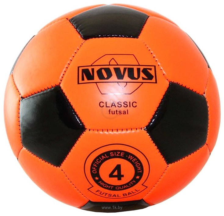 Фотографии Novus Classic Futsal (4 размер, оранжевый/черный)