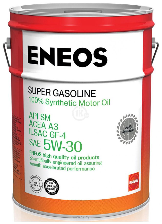 Фотографии Eneos Super Gasoline 100% Synthetic 5W-30 20л